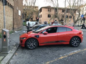 Ricarica Jaguar I-Pace trastevere