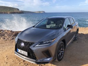 Lexus Rx Hybrid 2020 foto davanti