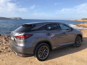 Lexus Rx Hybrid 2020 posteriore