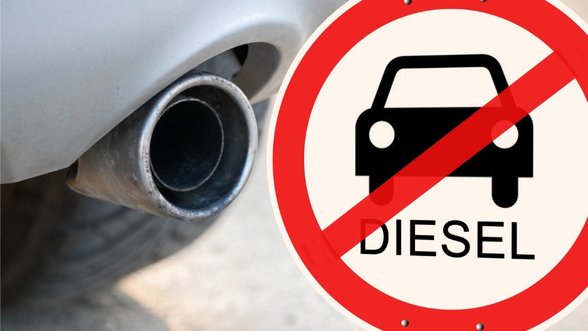 inquinamento divieto auto diesel