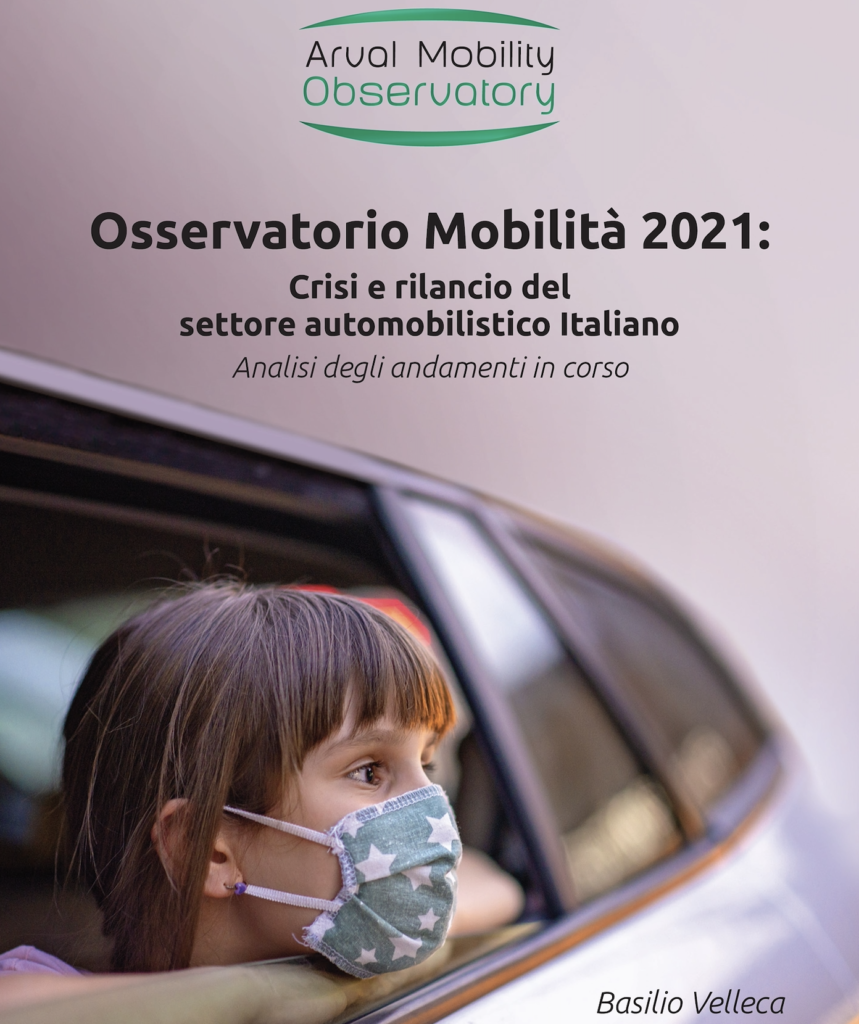 Copertina Osservatorio Mobilità 2021 Arval