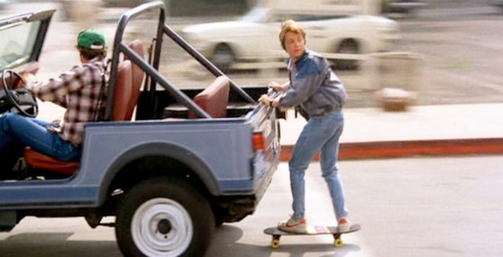 Michael J Fox Skateboard